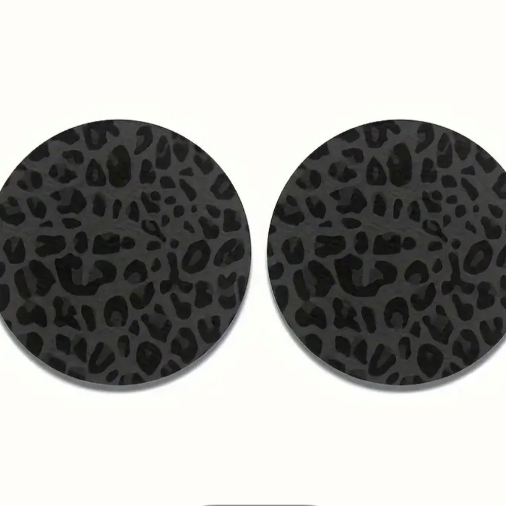 Leopard Print Coasters